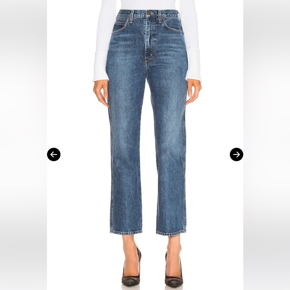 Agolde Pinch Waist High Rise Kick Flare Jeans - Picture 12 of 16